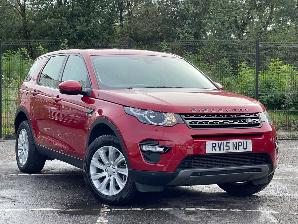 Compare Land Rover Discovery Sport Se Tech RV15NPU Red