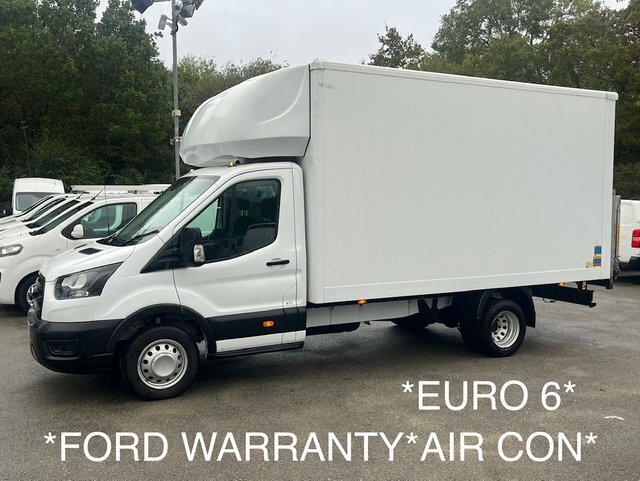 Compare Ford Transit Custom Luton With Tail Lift BA21FRD White