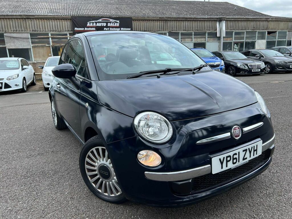 Compare Fiat 500 Hatchback 0.9 Twinair Lounge Euro 5 Ss 201 YP61ZYH Blue