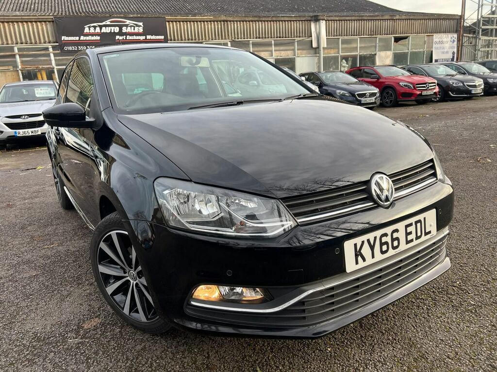 Compare Volkswagen Polo Hatchback 1.2 Tsi Bluemotion Tech Match Euro 6 S KY66EDL Black