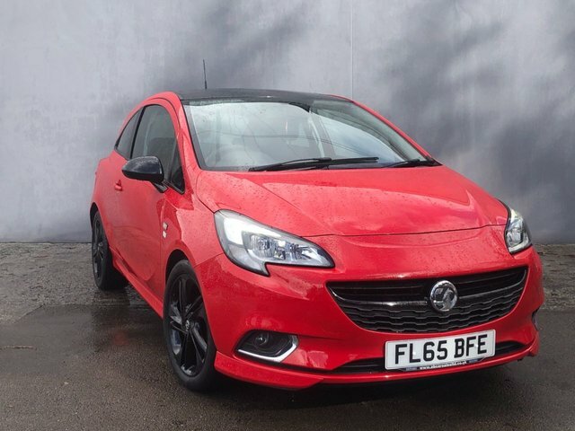 Compare Vauxhall Corsa Hatchback FL65BFE Red