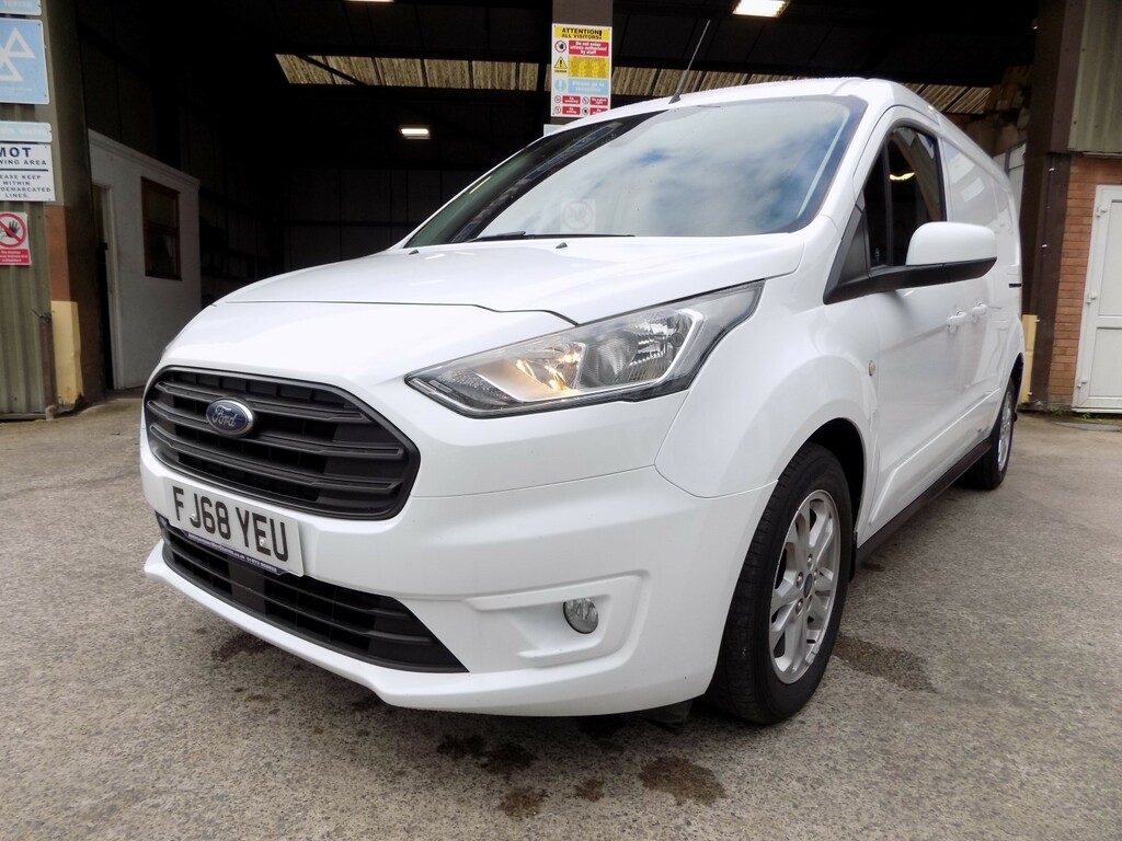 Ford Transit Connect Transit Connect 240 Limited Tdci White #1