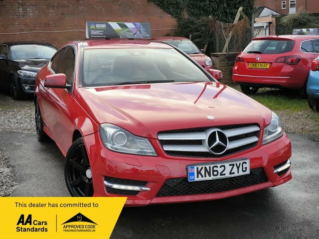 Compare Mercedes-Benz C Class C220 Cdi Blueefficiency Amg Sport KN62ZYG Red