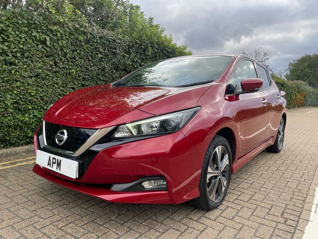 Compare Nissan Leaf 62Kwh E N-connecta BL21WGO Red