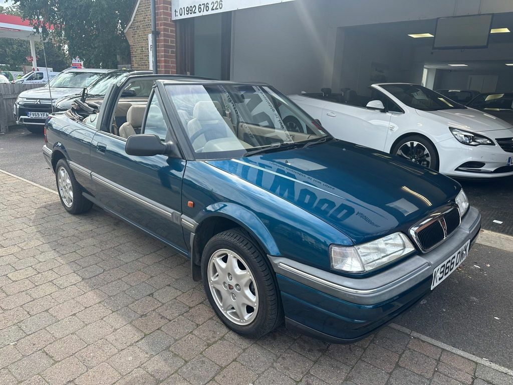 Compare Rover 200 1.6 216 16V Cabriolet K966DWK Blue