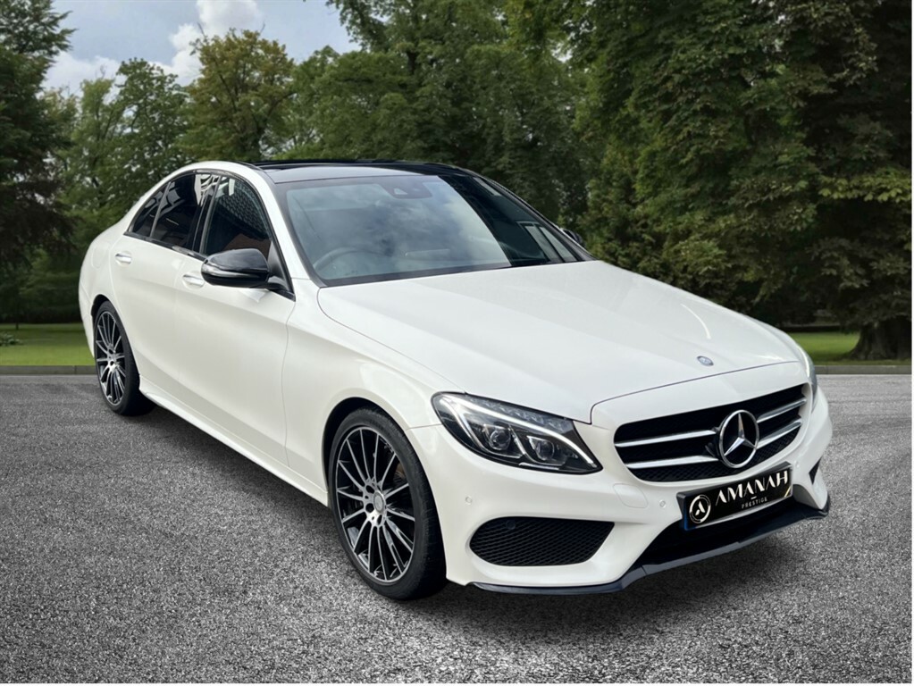 Compare Mercedes-Benz C Class D Line Premium Plus VU17ZTF White