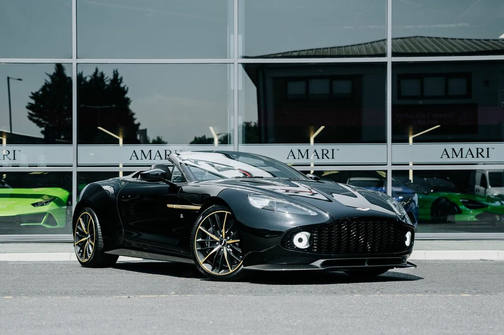 Aston Martin Vanquish Zagato Volante Black #1