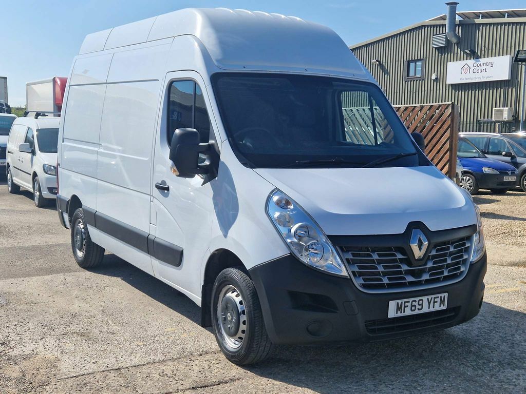 Compare Renault Master 2.3 Dci 35 Business Fwd L2 High Roof Euro 6 MF69YFM White