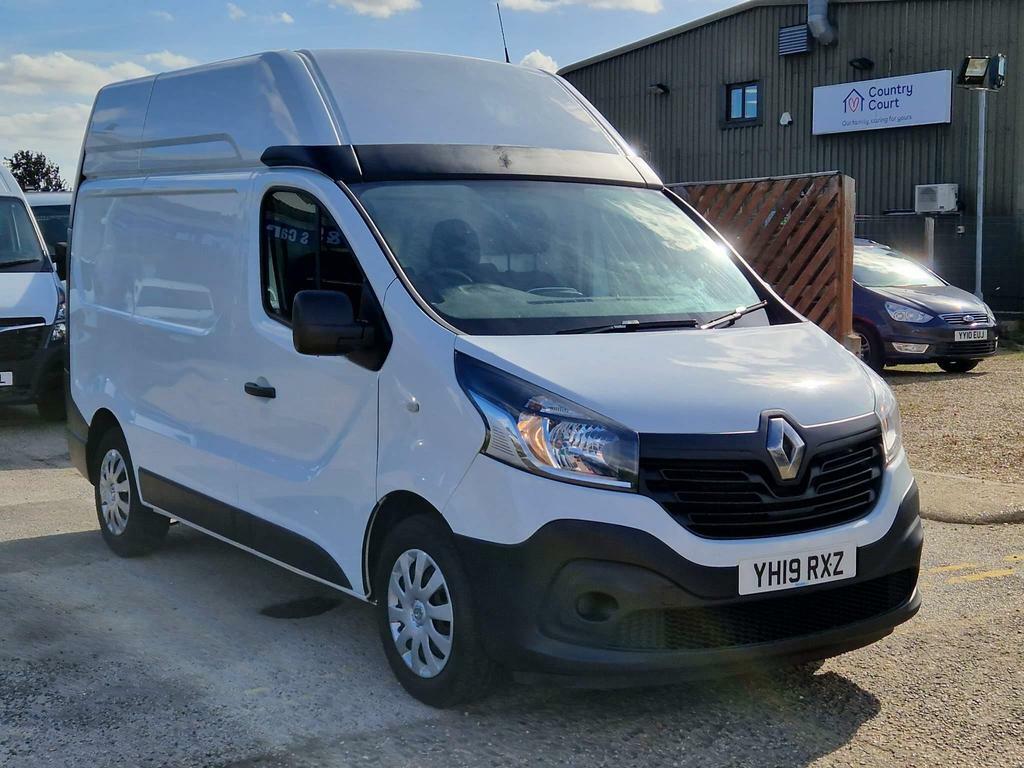 Compare Renault Trafic 1.6 Dci Energy 29 Business Swb High Roof Euro 6 S YH19RXZ White