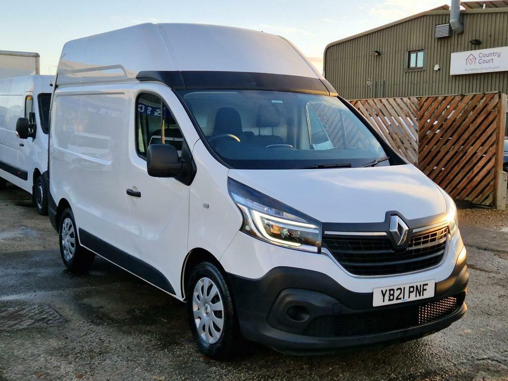 Compare Renault Trafic 2.0 Dci Energy 30 Business Swb High Roof Euro 6 YB21PNF White