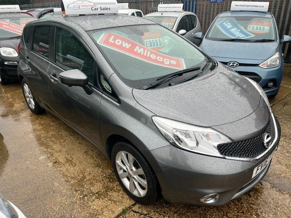 Compare Nissan Note 1.2 Dig-s Acenta Premium Euro 6 Ss FV16FAM Grey