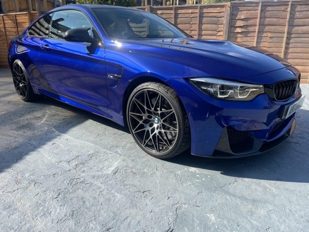 BMW M4 3.0 Biturbo Gpf Competition Dct Euro 6 Ss Blue #1