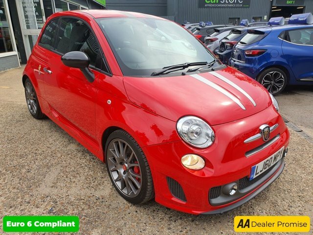 Compare Fiat 500 1.4 In Red Corsa Rosso With 5,000 Miles And A Fu LJ60MPY Red
