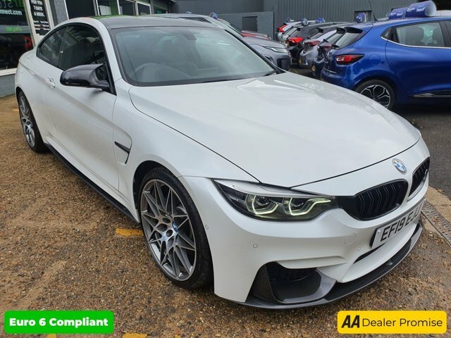 Compare BMW M4 3.0 M4 Competition 444 Bhp In White Mineral W EF19EJJ White