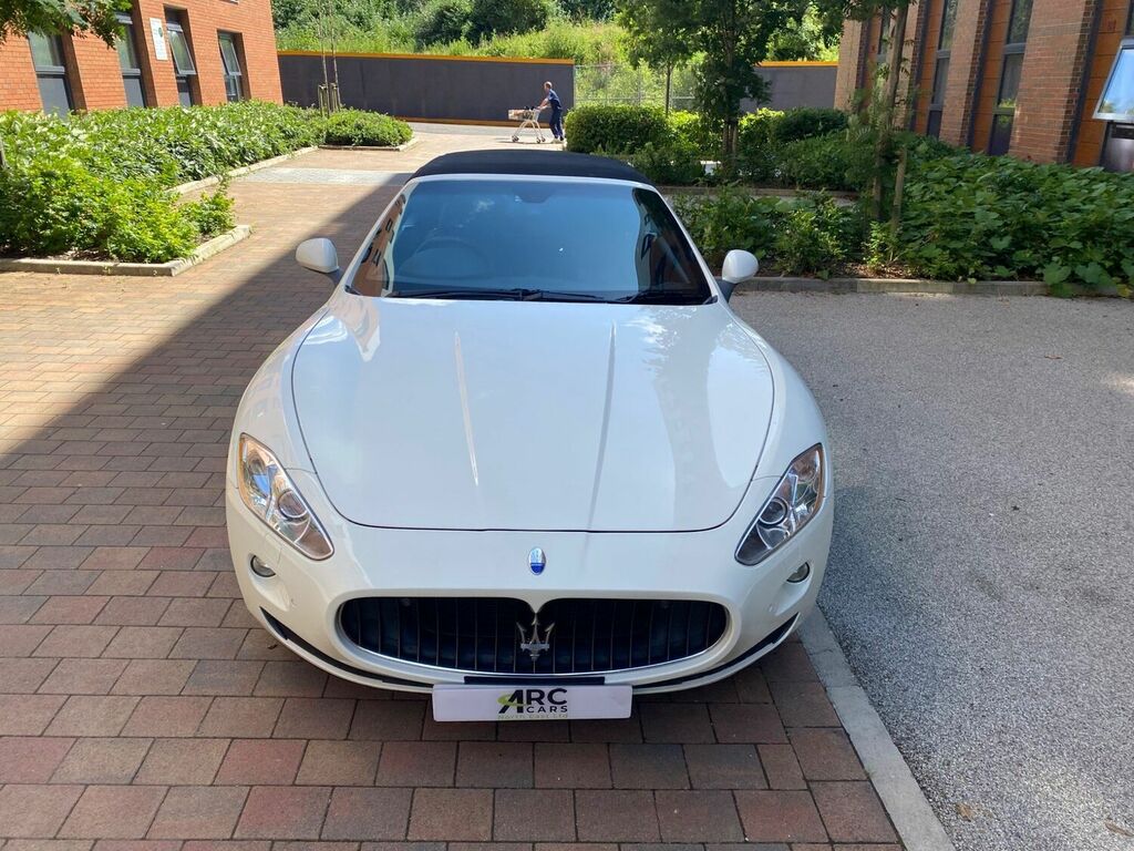 Compare Maserati GranCabrio Grancabrio Auto MA55SAA White