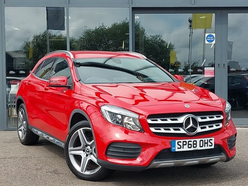 Compare Mercedes-Benz GLA Class Gla 200 Amg Line Executive SP68OHS Red