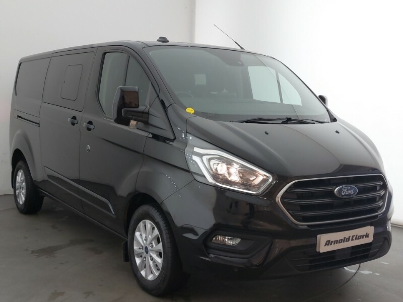 Compare Ford Transit Custom 2.0 Ecoblue 170Ps Low Roof Dcab Limited Van HG72EYD Black