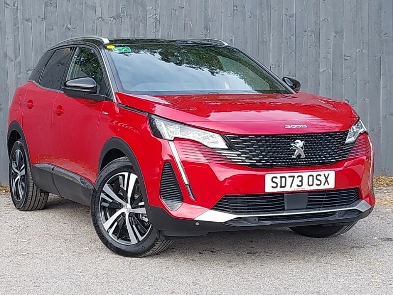 Compare Peugeot 3008 1.6 Hybrid 225 Gt E-eat8 SD73OSX Red