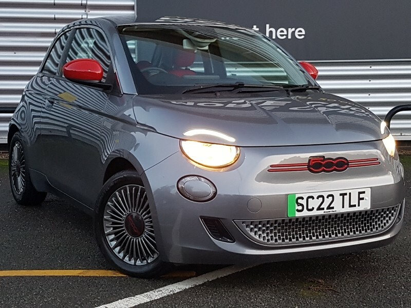 Compare Fiat 500 87Kw Red 42Kwh SC22TLF Grey