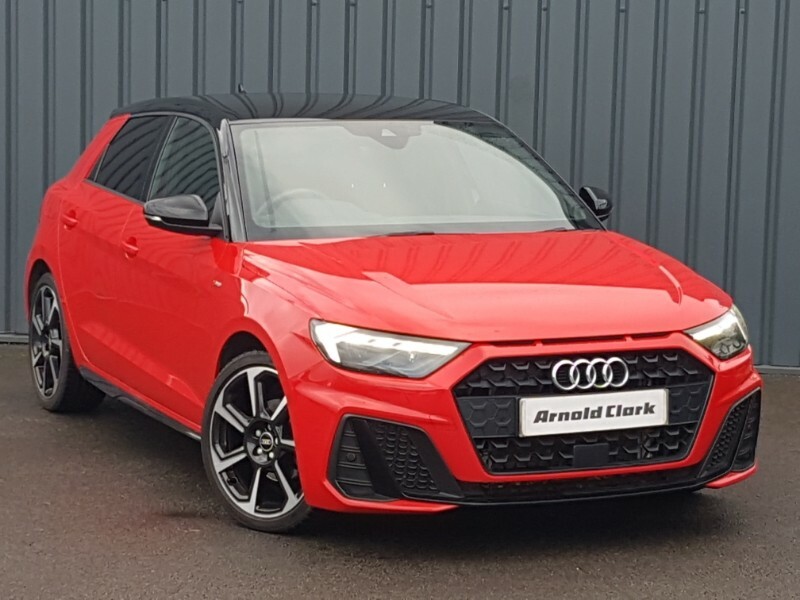 Compare Audi A1 30 Tfsi 110 Black Edition S Tronic YG21WJR Red