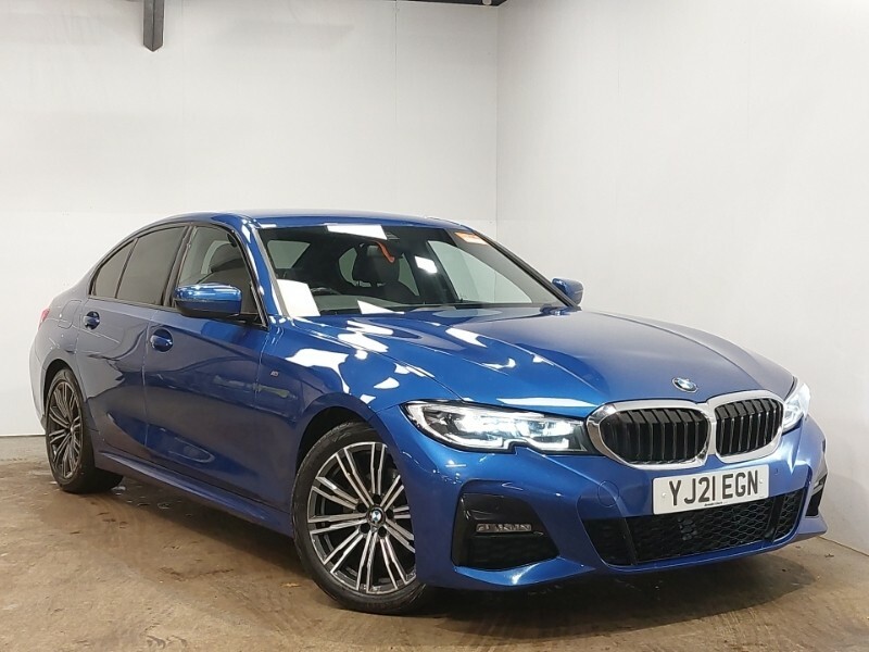 Compare BMW 3 Series 320D M Sport Mhev YJ21EGN Blue