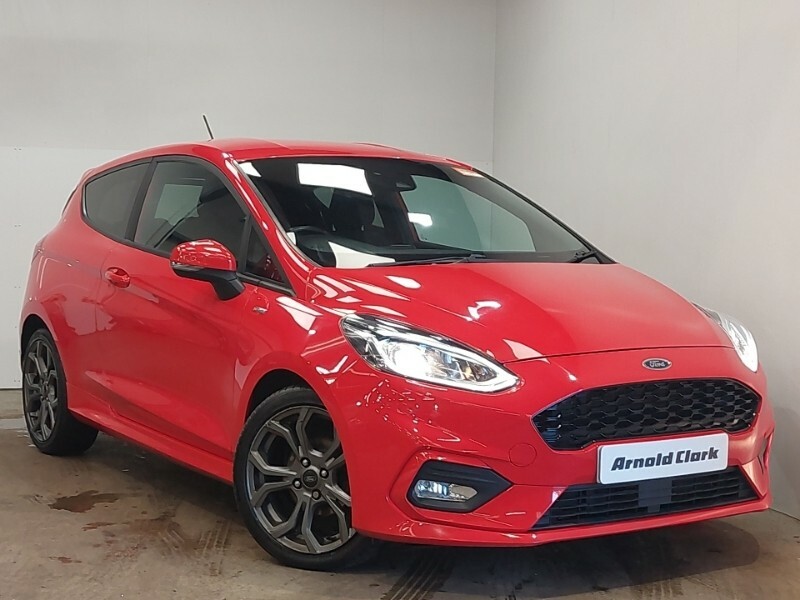 Ford Fiesta 1.0 Ecoboost 140 St-line Red #1