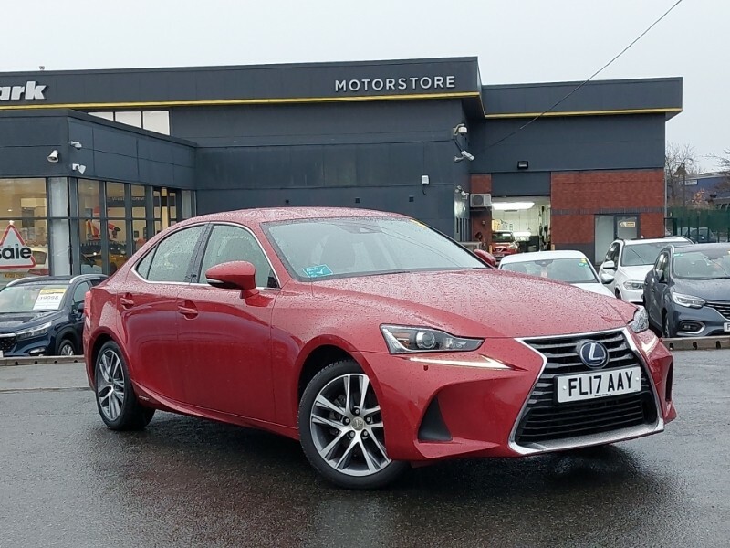 Compare Lexus IS Is 300H Advance Cvt FL17AAY Red