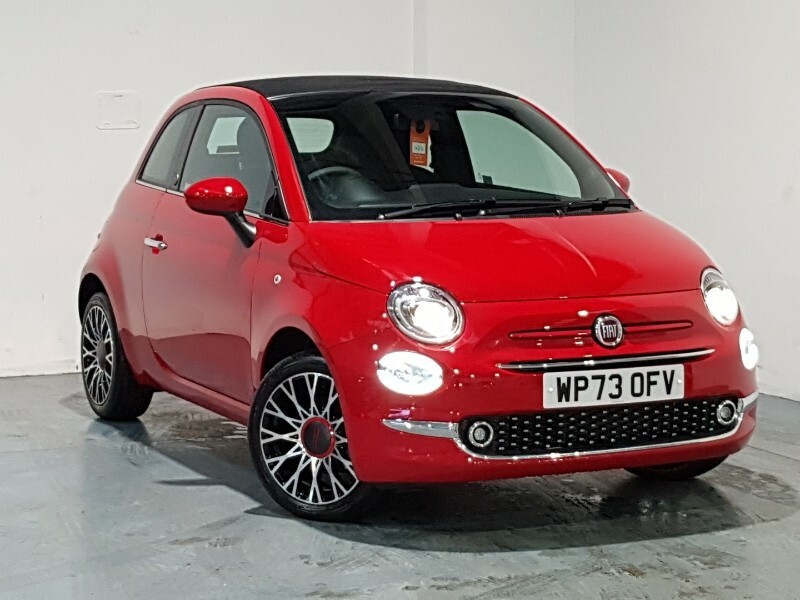 Compare Fiat 500C 1.0 Mild Hybrid Red WP73OFV Red