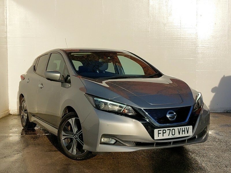 Compare Nissan Leaf 110Kw N-connecta 40Kwh FP70VHV Silver