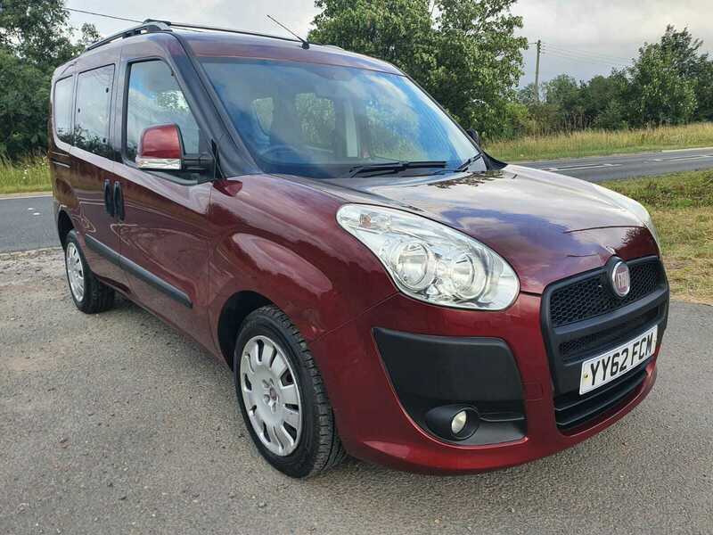 Compare Fiat Doblo Mylife YY62FCM Red