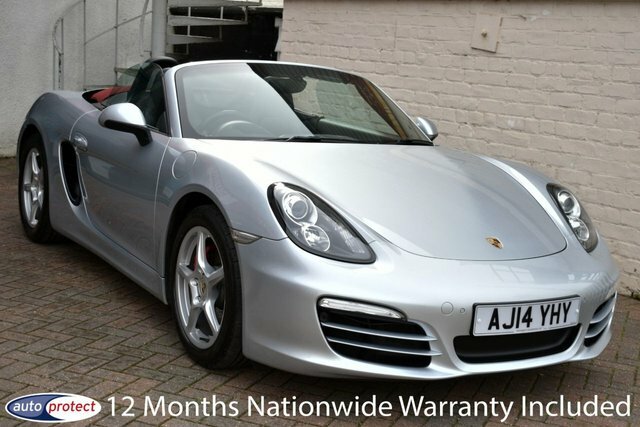 Compare Porsche Boxster 2014 2.7 24V Pdk 7-Speed Roadster 265 Bhp AJ14YHY Silver