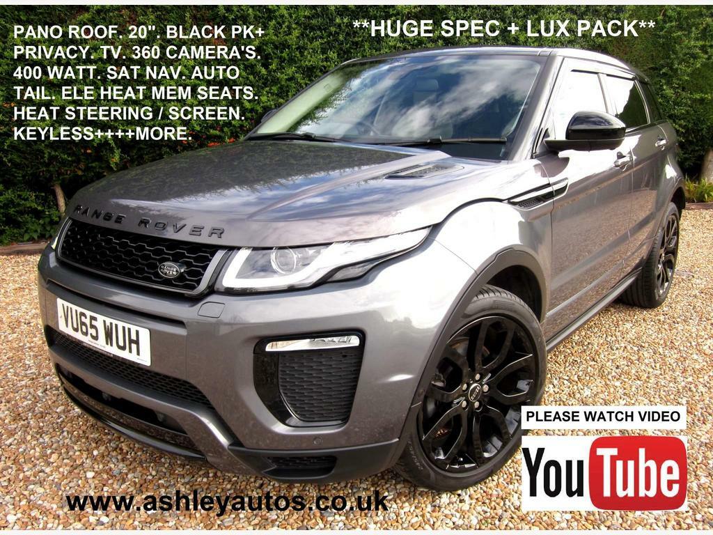 Compare Land Rover Range Rover Evoque 2.0 Td4 Hse Dynamic 4Wd Euro 6 Ss VU65WUH Grey