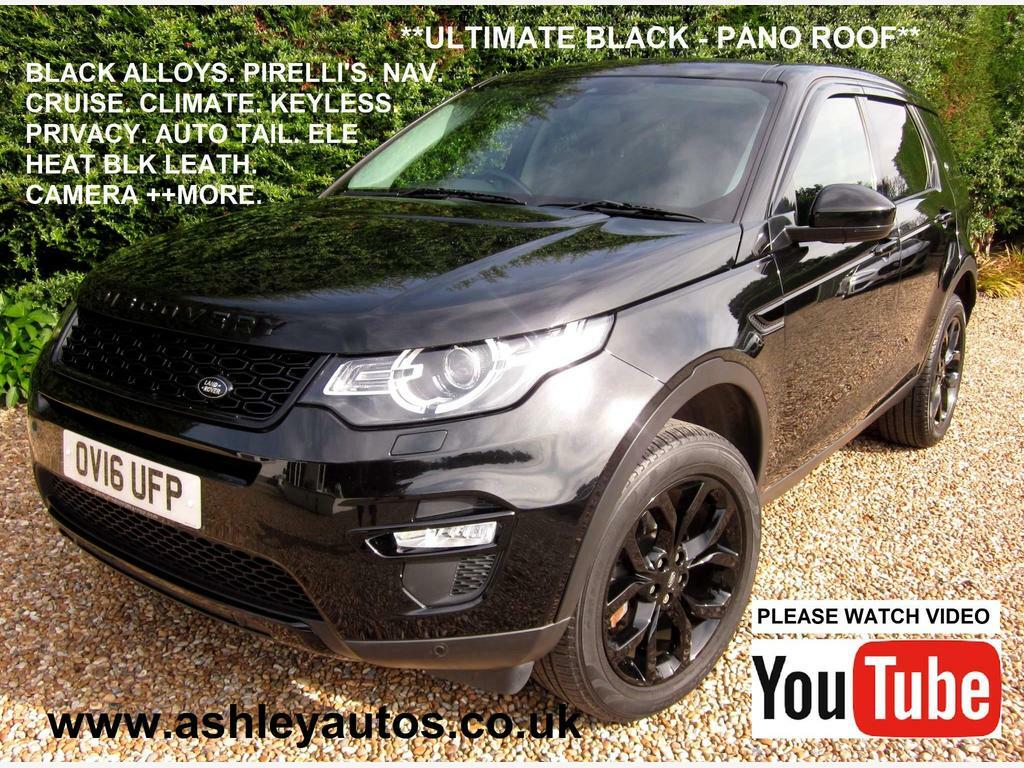 Compare Land Rover Discovery Sport Sport 2.0 Td4 Hse 4Wd Euro 6 Ss OV16UFP Black