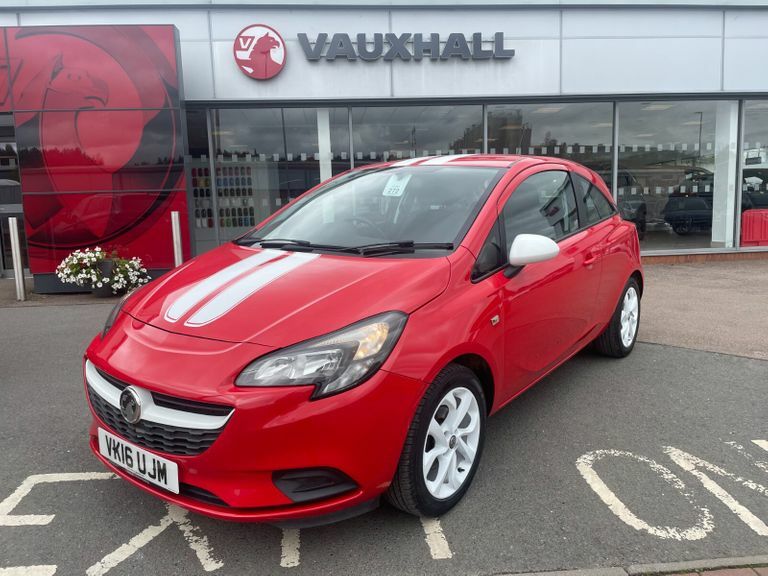 Compare Vauxhall Corsa Sting 1.2 70Ps VK16UJM Red