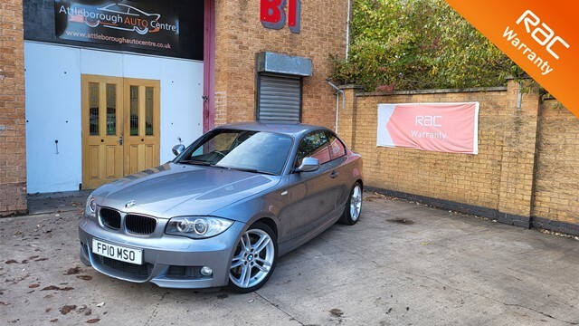Compare BMW 1 Series 123D M Sport FP10MSO Grey