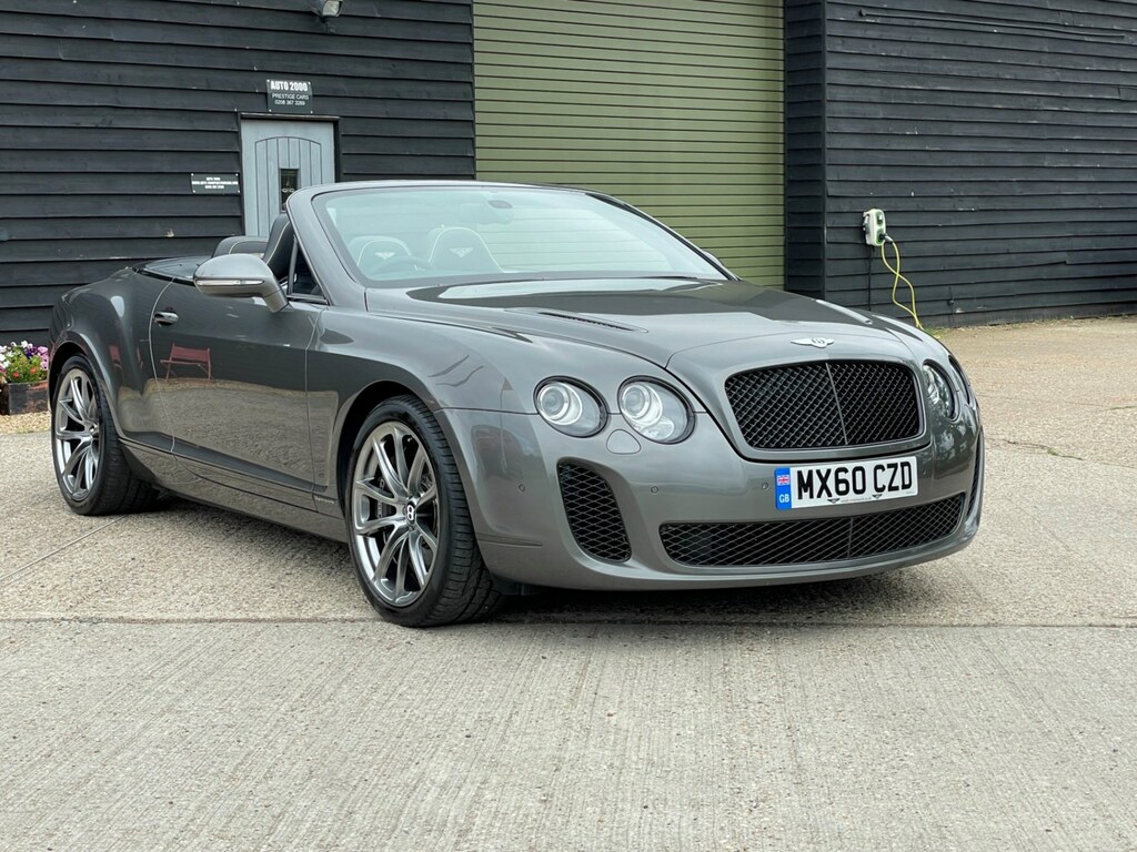 Compare Bentley Continental Gt Gtc 6.0 W12 Supersports MX60CZD Grey