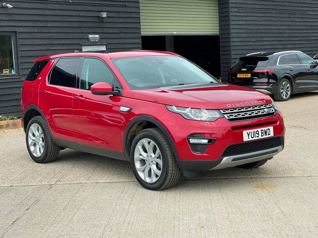 Compare Land Rover Discovery Sport Sport 2.0 Si4 240 Hse Vat Qualifying Car YU19BWD Red
