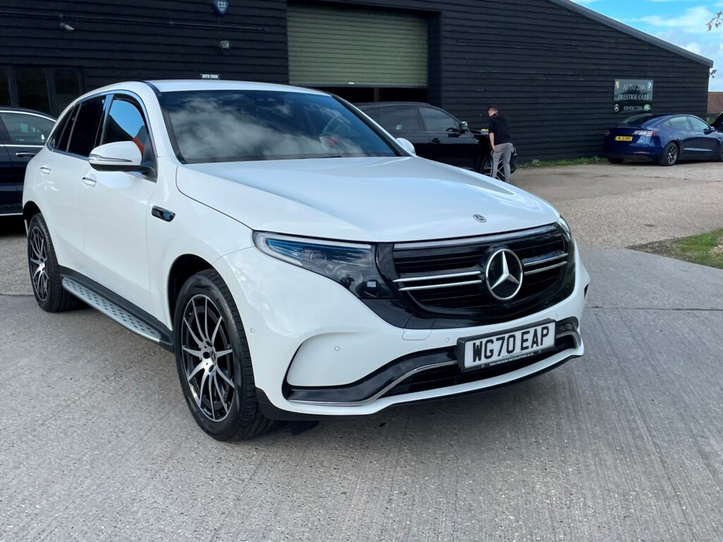 Compare Mercedes-Benz EQC Eqc 400 300Kw Amg Line 80Kwh WG70EAP White