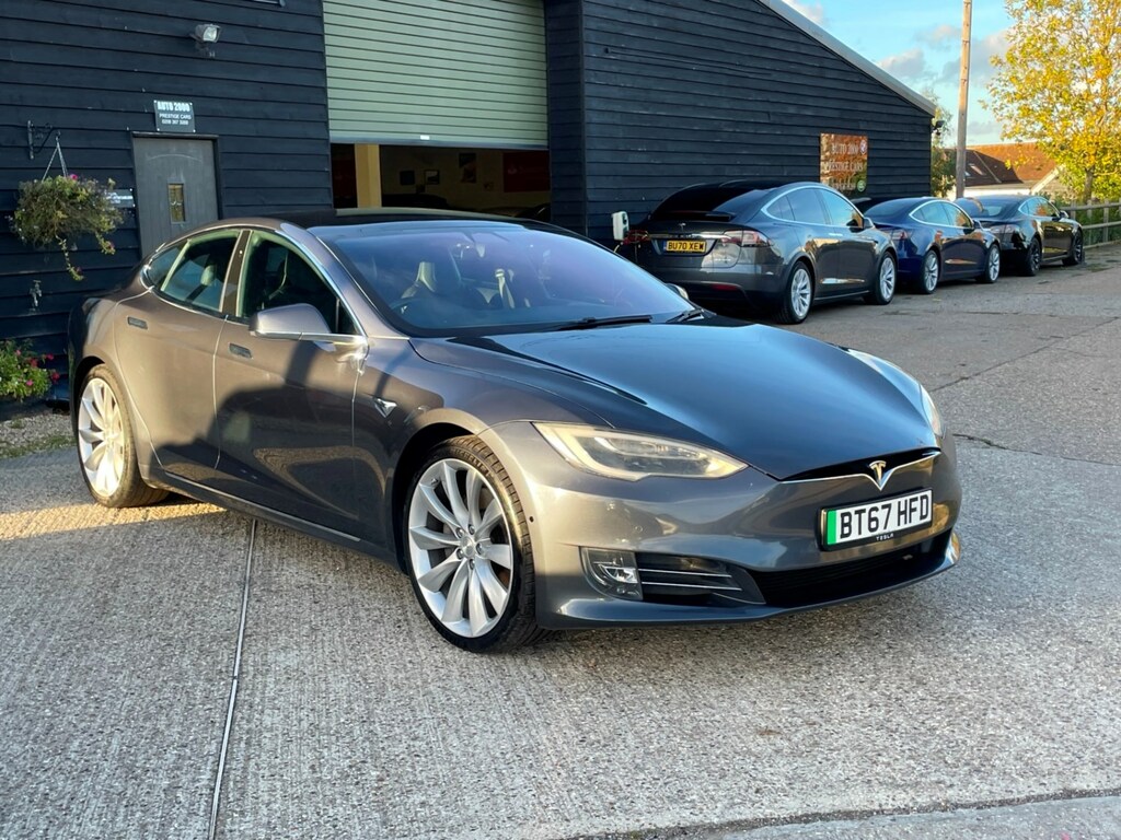 Compare Tesla Model S 232Kw 75Kwh BT67HFD Silver