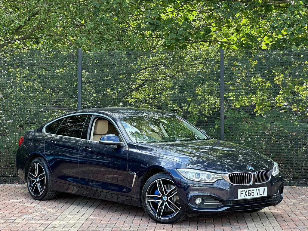 Compare BMW 4 Series Gran Coupe Gran Coupe 3.0 430D Luxury Xdrive Euro 6 Ss FX66VLV Blue