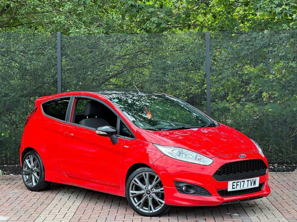 Compare Ford Fiesta 1.0T Ecoboost St-line Euro 6 Ss EF17TVW Red