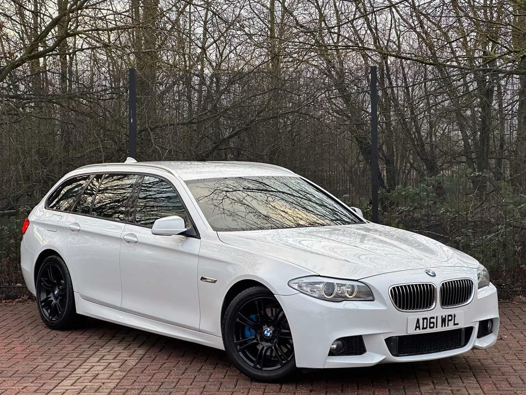 Compare BMW 5 Series 2.0 520D M Sport Touring Steptronic Euro 5 Ss AD61WPL White
