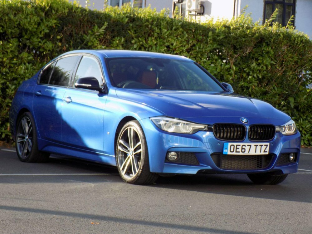 Compare BMW 3 Series 2.0 330E 7.6Kwh M Sport Shadow Edition Euro 6 OE67TTZ Blue