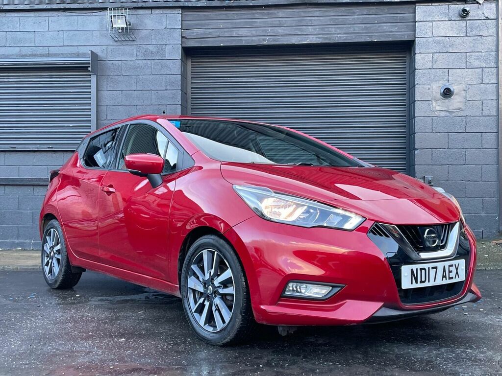 Compare Nissan Micra Hatchback ND17AEX Red