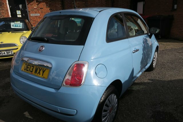Compare Fiat 500 2013 1.2 Pop 69 Bhp One Owner OE13WXY Blue