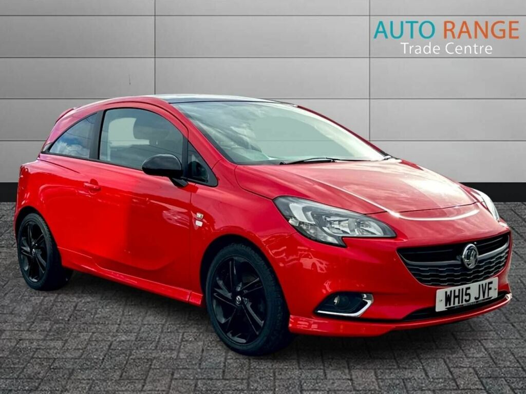 Compare Vauxhall Corsa Hatchback 1.0I Turbo Ecoflex Limited Edition Euro WH15JVF Red
