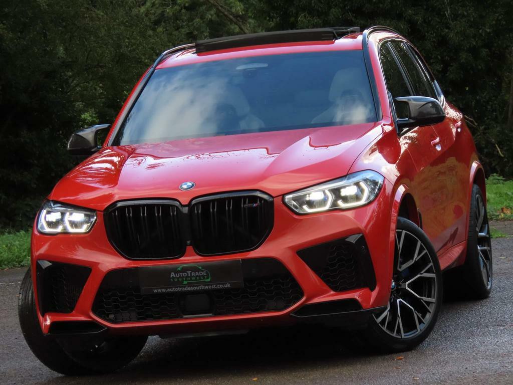 Compare BMW X5 M M 4.4I V8 Competition Xdrive Euro 6 Ss  Red