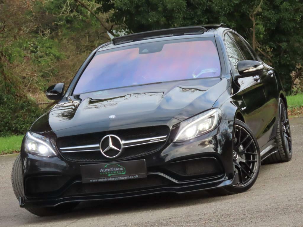 Compare Mercedes-Benz C Class 4.0 C63 V8 Biturbo Amg Spds Mct Euro 6 Ss  Black