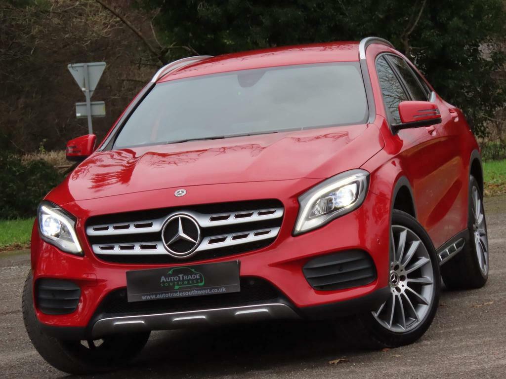 Compare Mercedes-Benz GLA Class 1.6 Gla180 Amg Line Edition 7G-dct Euro 6 Ss  Red