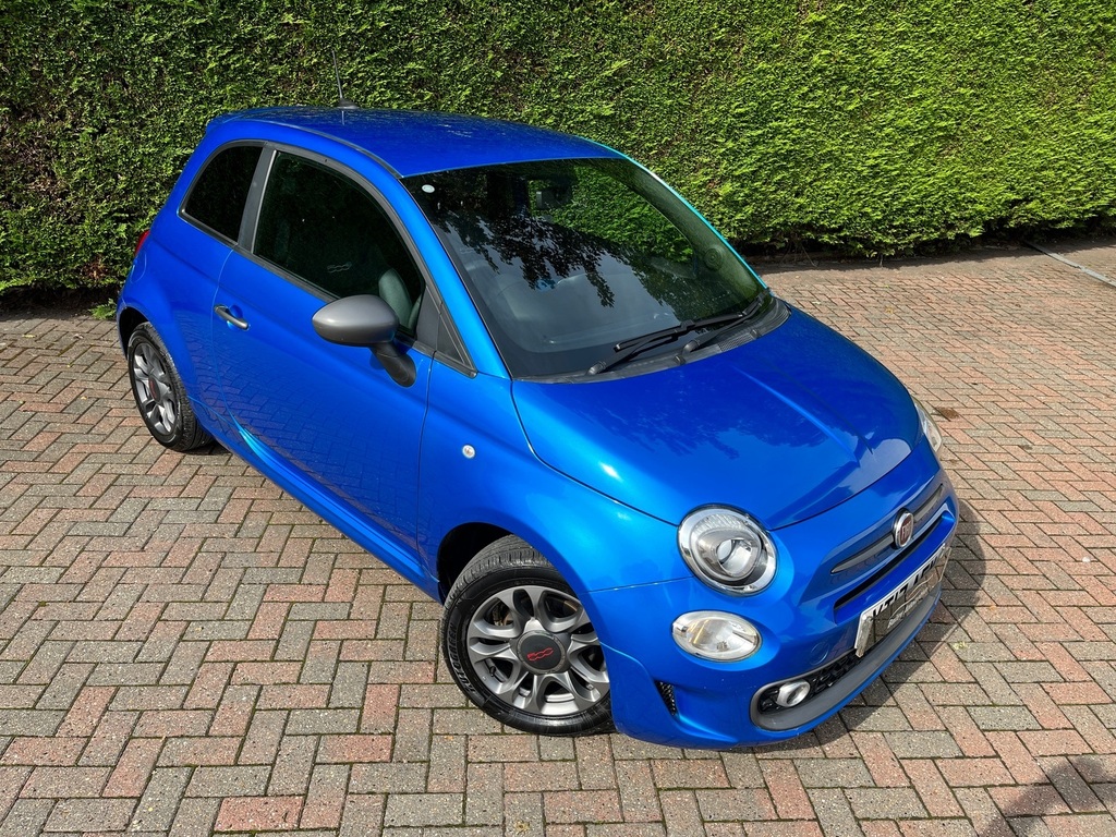 Compare Fiat 500 1.2 500 YT17AFV Blue